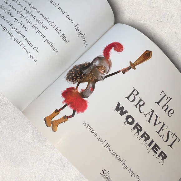 ⭐️ “The Bravest Worrier” Book + Poster ⭐️ - Picture 4 of 12